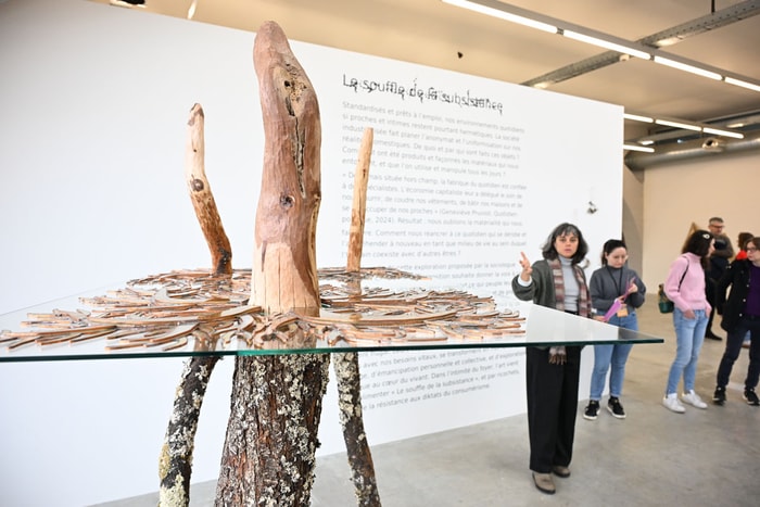 La matière à l'honneur de cette exposition Regionale 26.