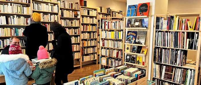 Une librairie d’occasion a ouvert ses portes, rue de l'Arsenal