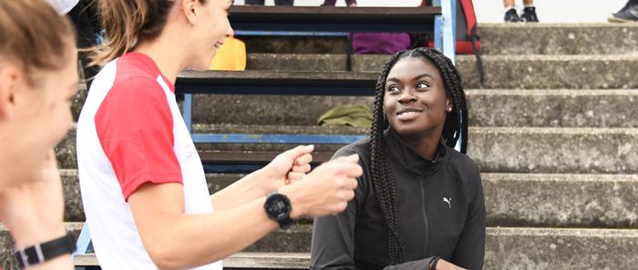 Cap désormais sur les JO de Tokyo pour Brigitte Ntiamoah.