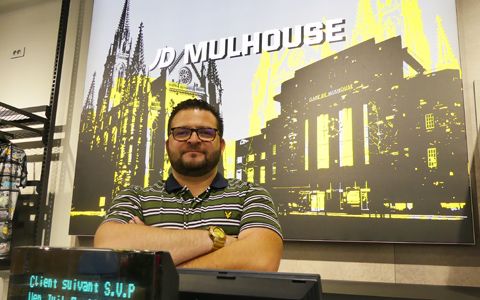 Julien Allain, responsable Grand Est de JD Sports.