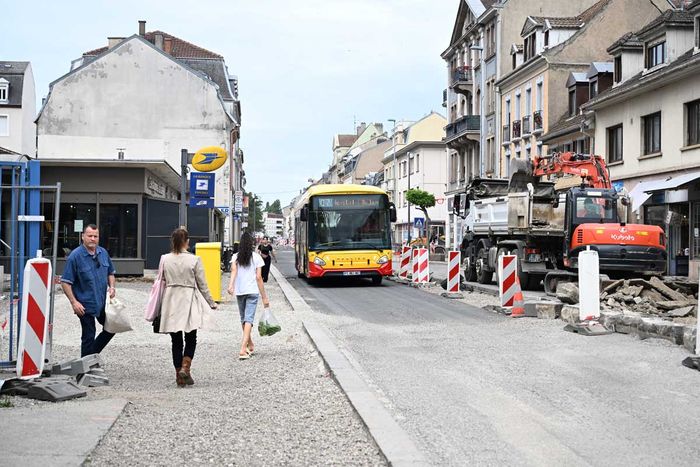 Priorité est d'ores et déjà donnée aux transports en commun, piétons et cyclistes. 