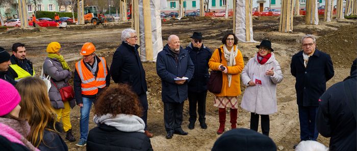 Le lancement officiel des travaux s'est tenu mardi-après midi, en présence du maire de Mulhouse.