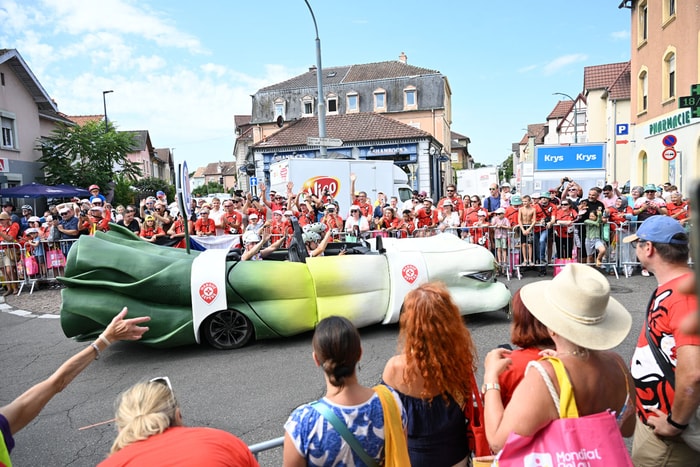 La caravane du tour.