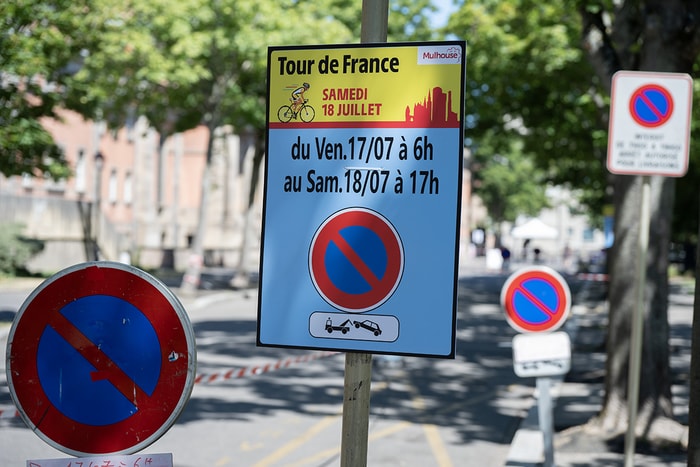Des restrictions de stationnement et de circulation seront mises en place pour le passage du Tour de France à Mulhouse, à partir du 16 juillet 2026.