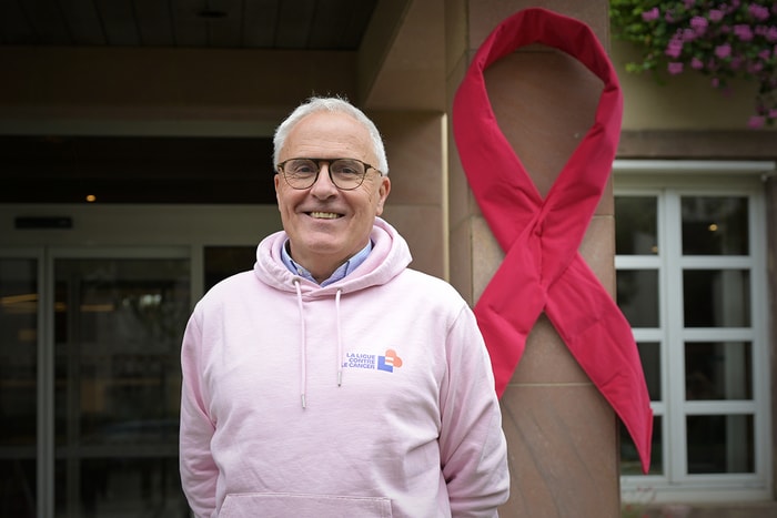 Patrick Strentz, le président de la Ligue contre le cancer dans le Haut-Rhin.
