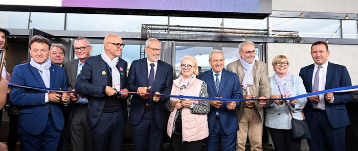 Coupé de ruban et séquence inaugurale, jeudi soir, au Parc Expo.