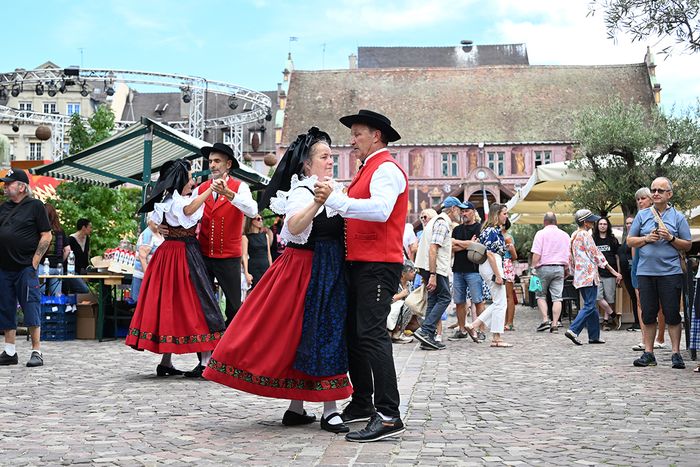 Le temps d'un week-end, Mulhouse se transforme en village alsacien.