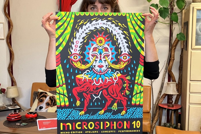 L'affiche de ce 10e Microsiphon est signée Brulex.  