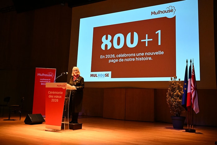 Le maire de Mulhouse Michèle Lutz présentera ses vœux à tous à quatre reprises.  