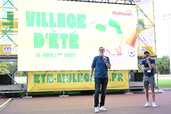 Le maire a été le grand initiateur de la Fan-zone mulhousienne et a suivi la quasi-totalité des 15 matchs diffusés sur écran géant. 