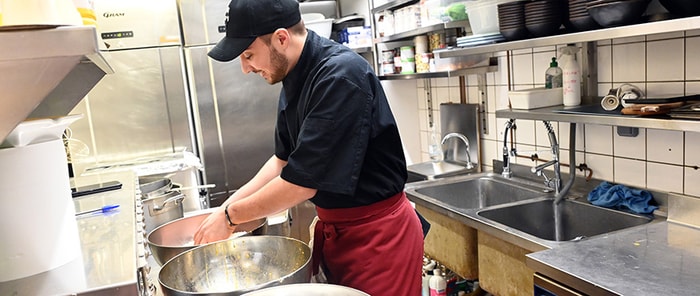Une cuisine maison concoctée par le chef Alexandre Dietemann.