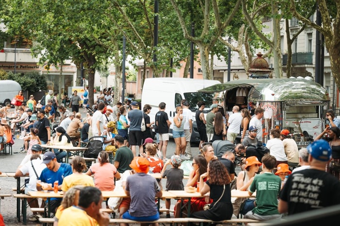 Mulhouse Food Festival, place Franklin.