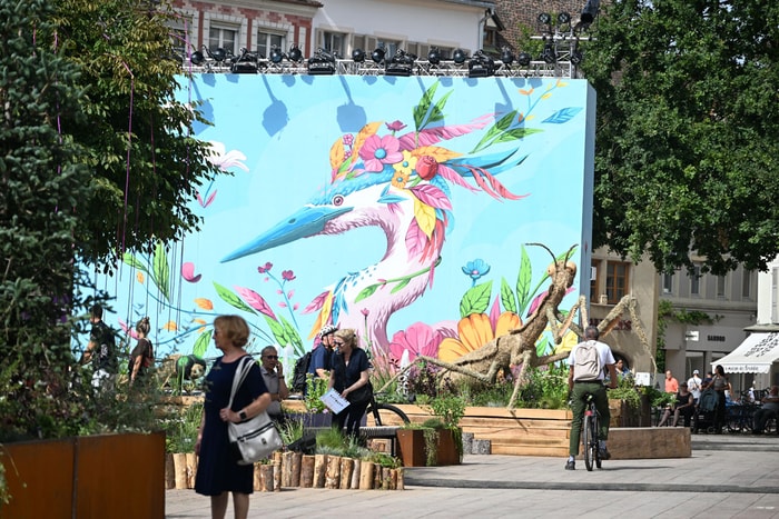 Le Jardin éphémère édition 2026 a ouvert ses portes, ce jeudi, place de la Réunion.