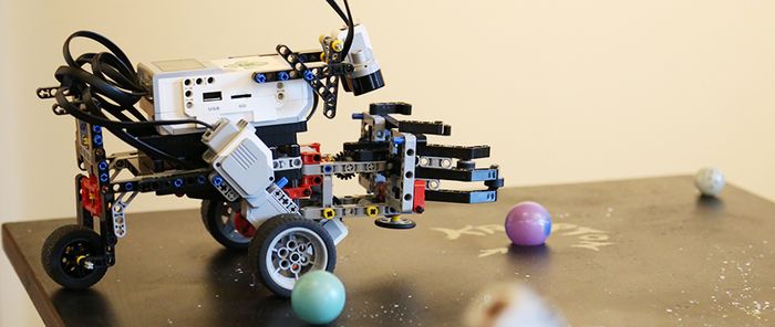 Les robots Lego sont idéaux pour l'apprentissage de la programmation.