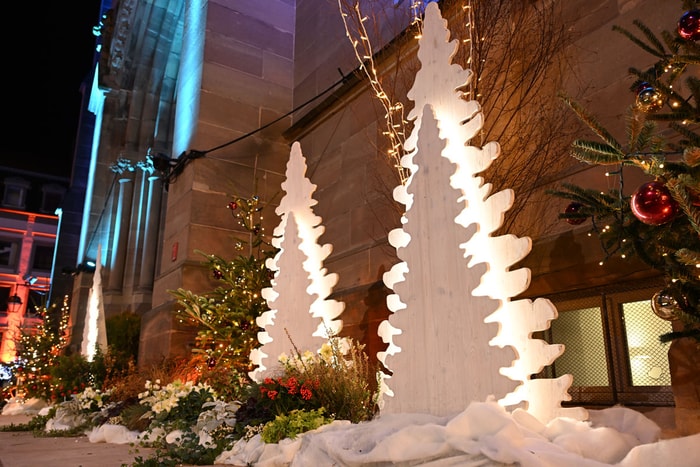 Des décors réalisés par le service des Espaces verts de la Ville de Mulhouse.