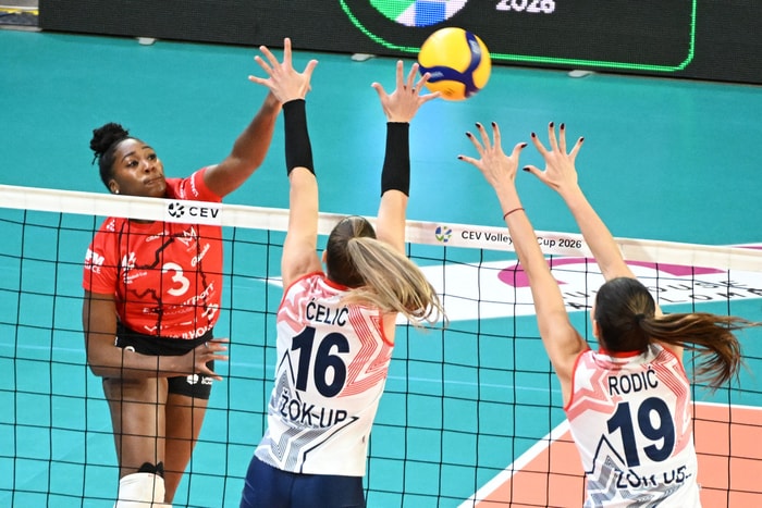 Reagan Rutherford et ses coéquipières joueront un match décisif, face au Cannet, samedi 18 avril.