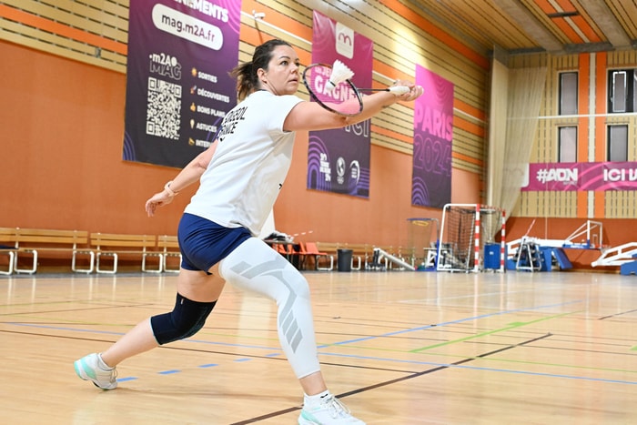 32 athlètes français vont disputer le Babolat French Parabadminton International, dont la marraine du tournoi Marjorie Boigeol. 