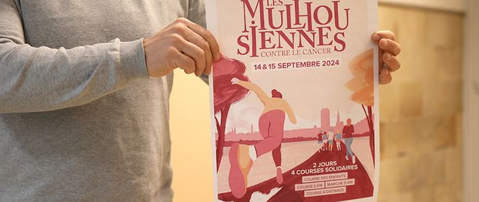 La réalisation de l'affiche 2024 a été confiée à l'artiste Vicodel.