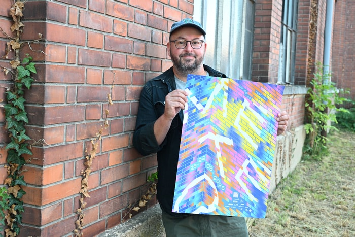Mathieu Schoenahl avec le visuel de cette édition 2026. 