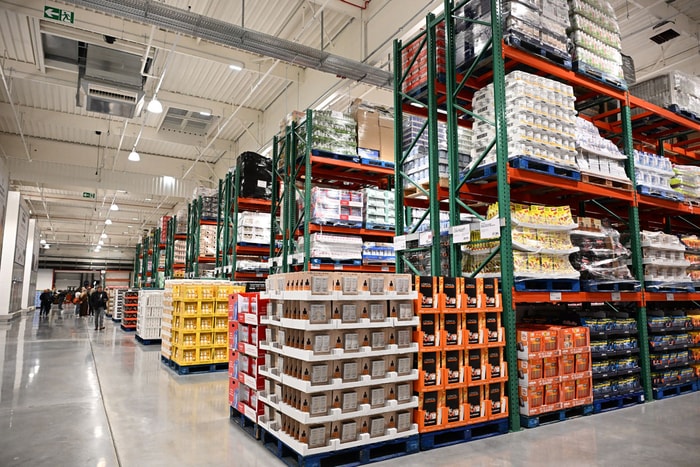 Des rayonnages impressionnants. 