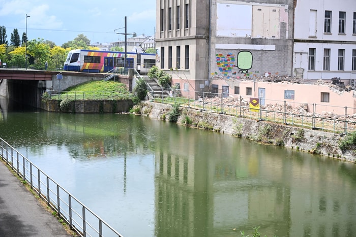 A découvrir à côté de la gare.