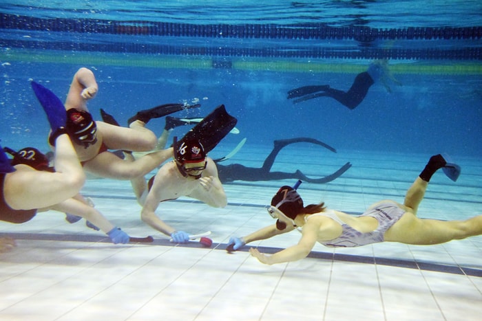 Il est possible de s'essayer à la discipline à la piscine de l’Illberg. 