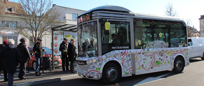 Une visite connectée du centre-ville à bord de La Navette
