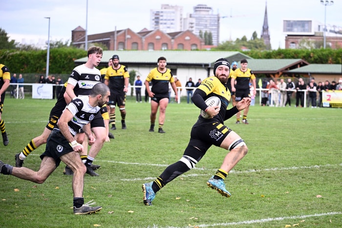 Le RCM a remporté le match au sommet de Régionale 2 contre Thann (38-16), dimanche 11 octobre 2026. 