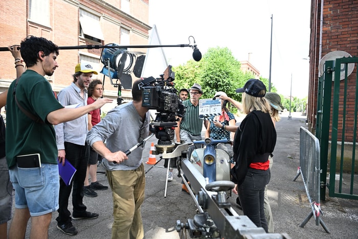 Le tournage du court-métrage "Vacances mulhousiennes" a eu lieu début juillet, à Mulhouse.