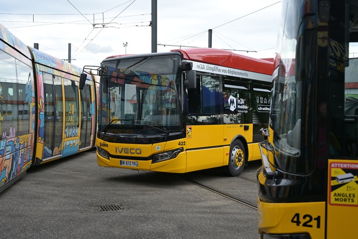 Onze nouveaux bus ont été acquis, permettant de renouveler le parc de Soléa.