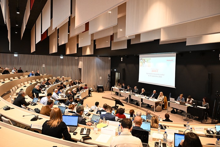 Le conseil municipal a eu lieu le jeudi 6 novembre à la Société industrielle de Mulhouse.