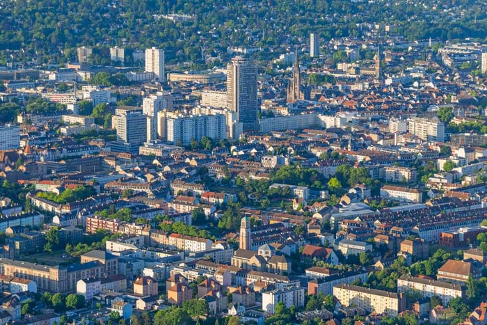 Le marché mulhousien se distingue par une extrême disparité des prix des biens. 