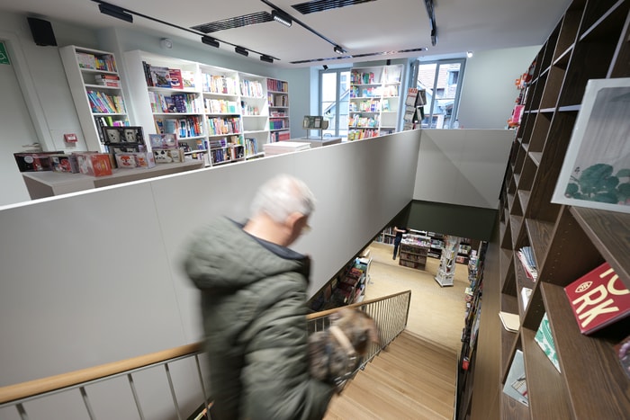 La nouvelle librairie Bisey en images.  