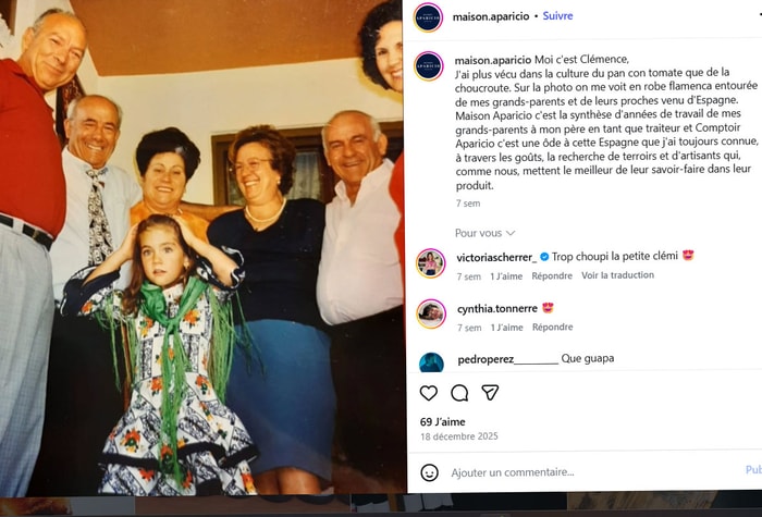 La paëlla, une histoire de famille chez les Aparicio. 