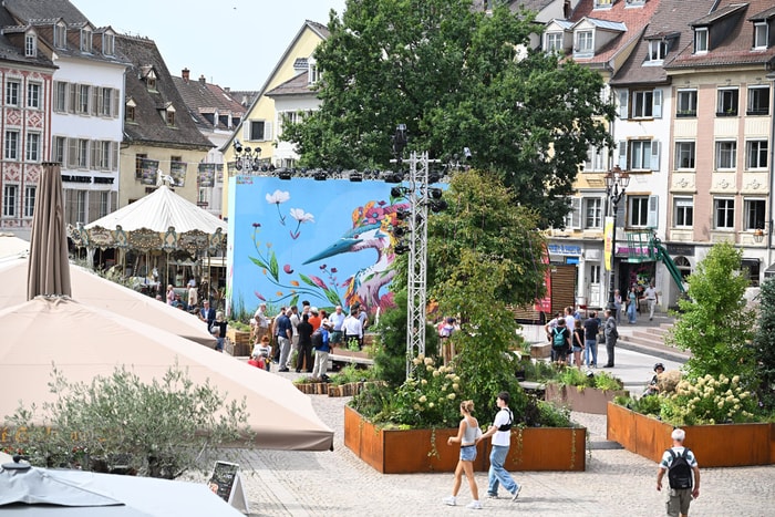 Le Jardin éphémère, un spot à découvrir au centre-ville.
