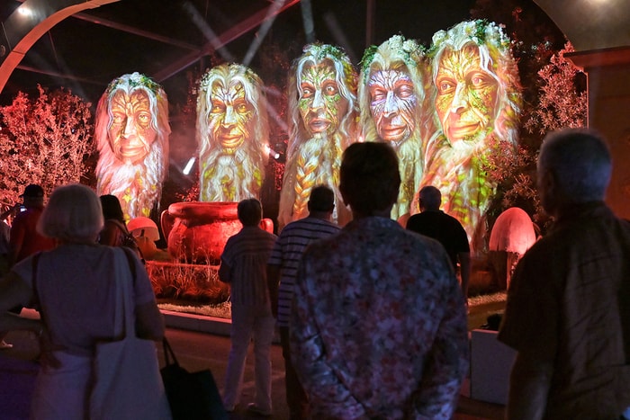 Le "Chant des druides", un jardin-spectacle qui allume... le feu !