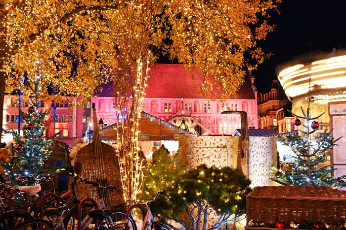 Vue de la place de la Réunion.