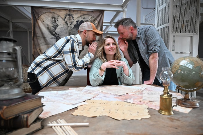 Décors, énigmes, vidéo, comédiens... Tout a été fait pour proposer une expérience immersive. 