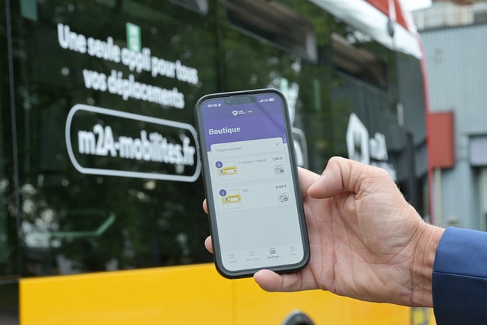 L'application "m2A mobilités" remplace le Compte mobilité.