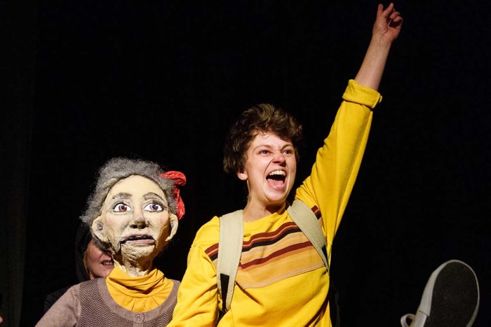 "J’ai enlevé mamie", entre théâtre, marionnettes et cirque (14 et 18 janvier).