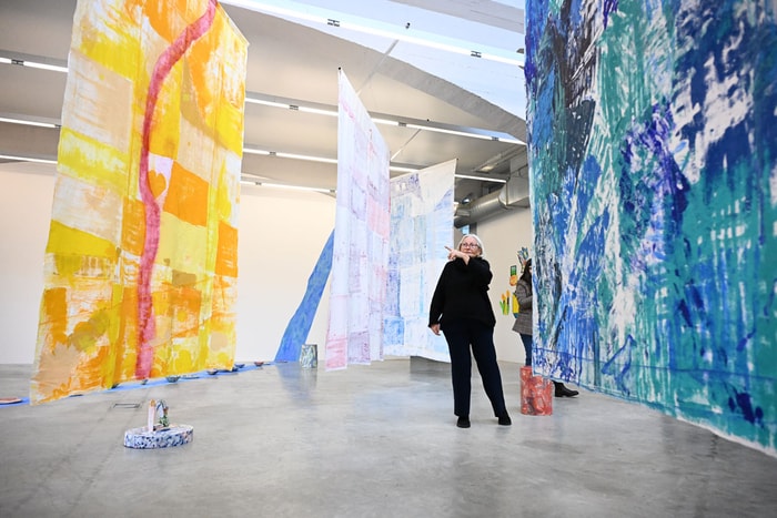 L'artiste Christiane Fath expose ses grands formats à La Kunsthalle, jusqu'au 26 avril.