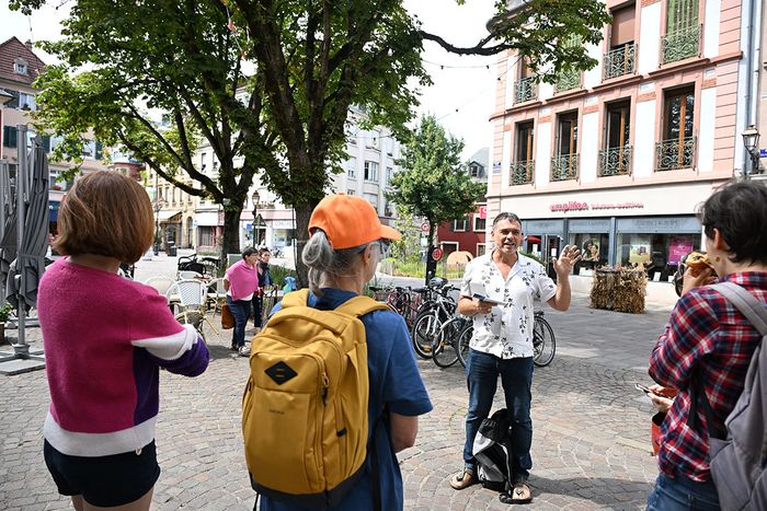 Les visites guidées, un rendez-vous idéal pour découvrir l'histoire et le patrimoine de Mulhouse.