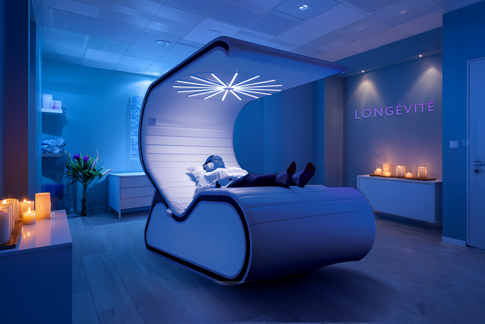 Le futur spa de 1 500 m². 