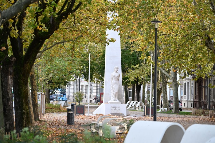 Le square Roosevelt fraîchement inauguré.