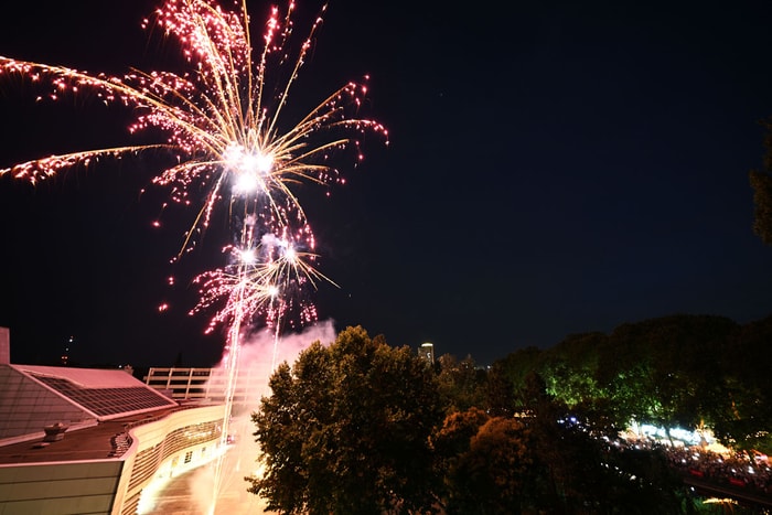 Le traditionnel feu d'artifice du 14 juillet
