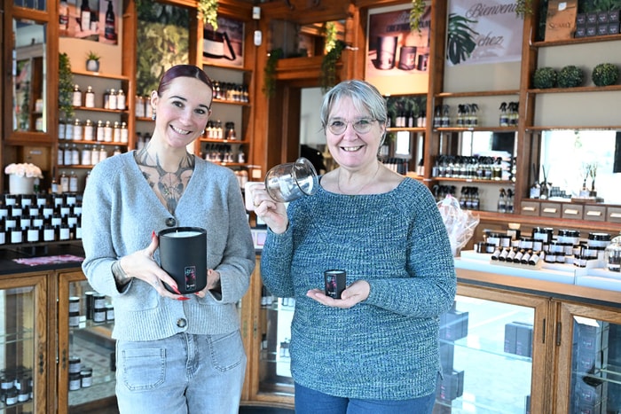 Mère et fille, Muriel et Célyne forment un duo complice au sein de Scarly Shop. 