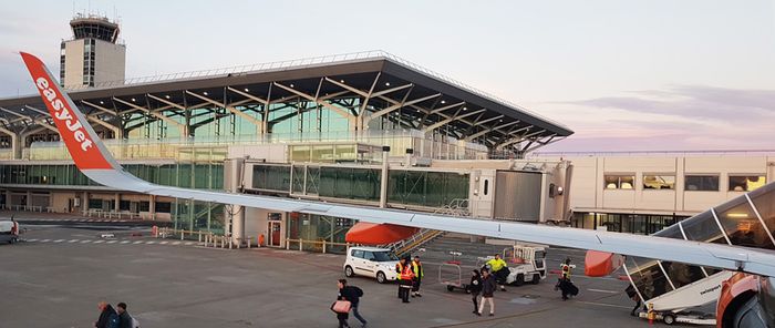 La compagnie EasyJet totalise 55% du trafic passagers.