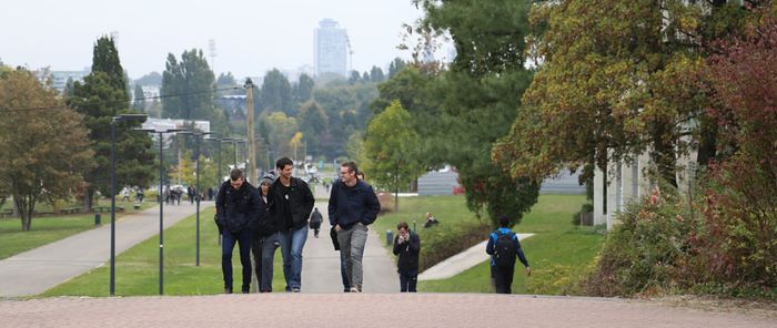 Le campus de l'Illberg de l'UHA, à Mulhouse.