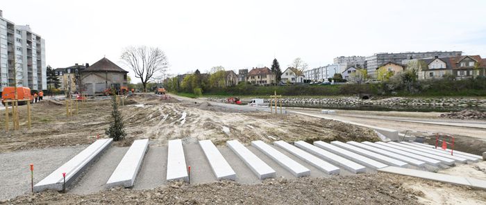 Le parc des Terrasses du musée sera accessible à partir de fin juin et inauguré le 22 septembre.