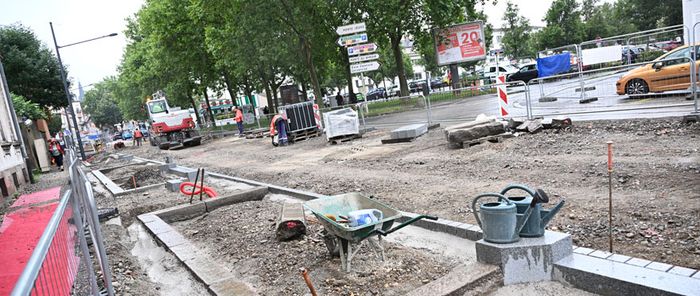 Les travaux portent sur l'ensemble du secteur Sud du bd Roosevelt, jusqu'à la rue Huguenin.